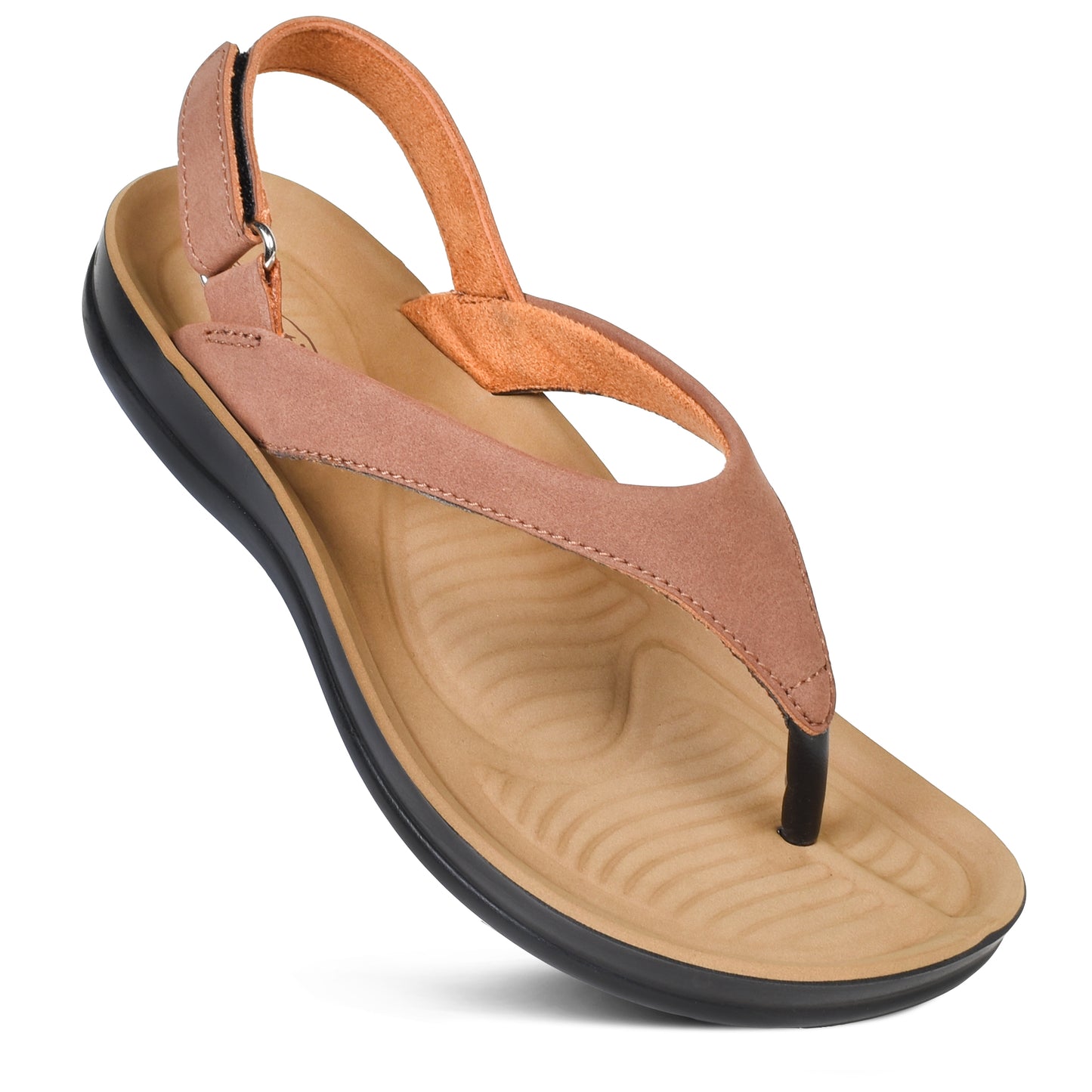Aerothotic Verra Soft Toe Post Comfortable Velcro Backstrap Women’s Sandals - L1329