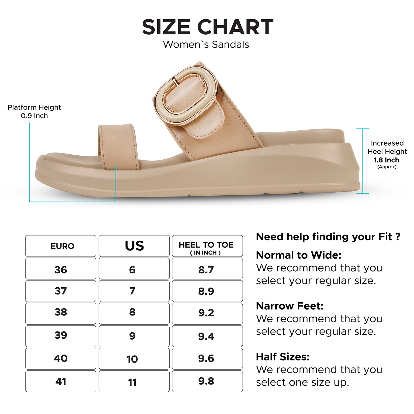 Aerothotic Luna Comfortable Women's Sandals - P2301