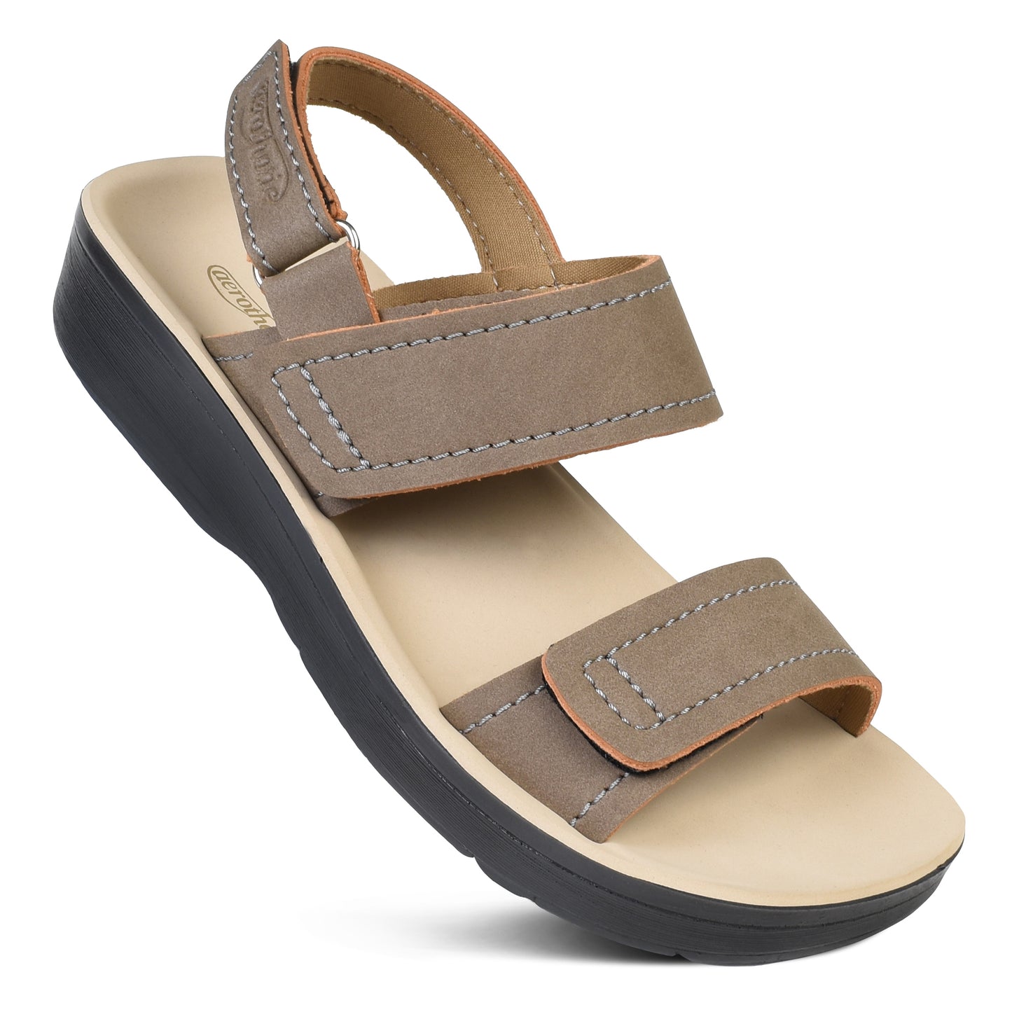 Aerothotic Renee Adjustable Strappy Comfortable Arch Support Sandals for Women - L0368