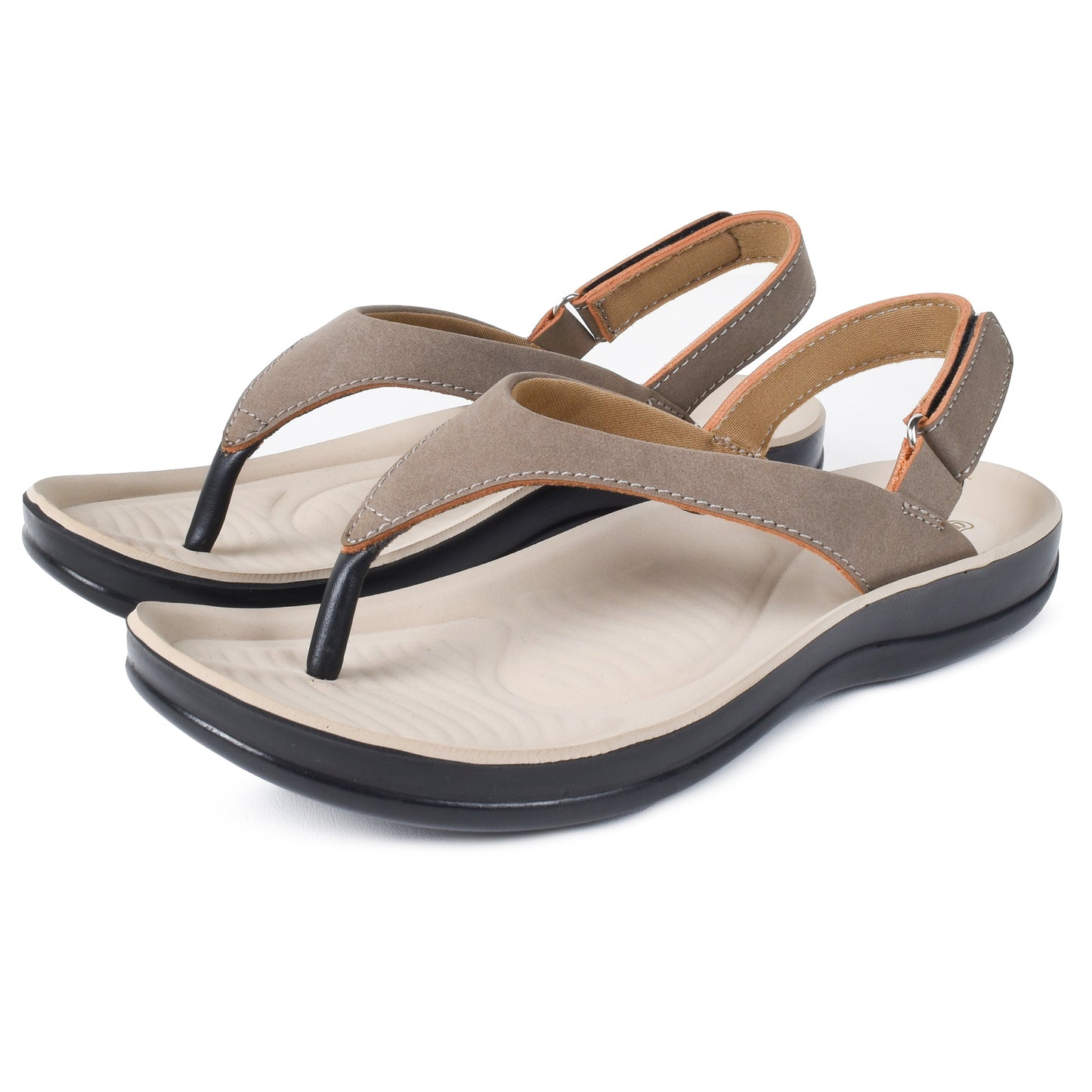 Aerothotic Verra Soft Toe Post Comfortable Velcro Backstrap Women’s Sandals - L1329