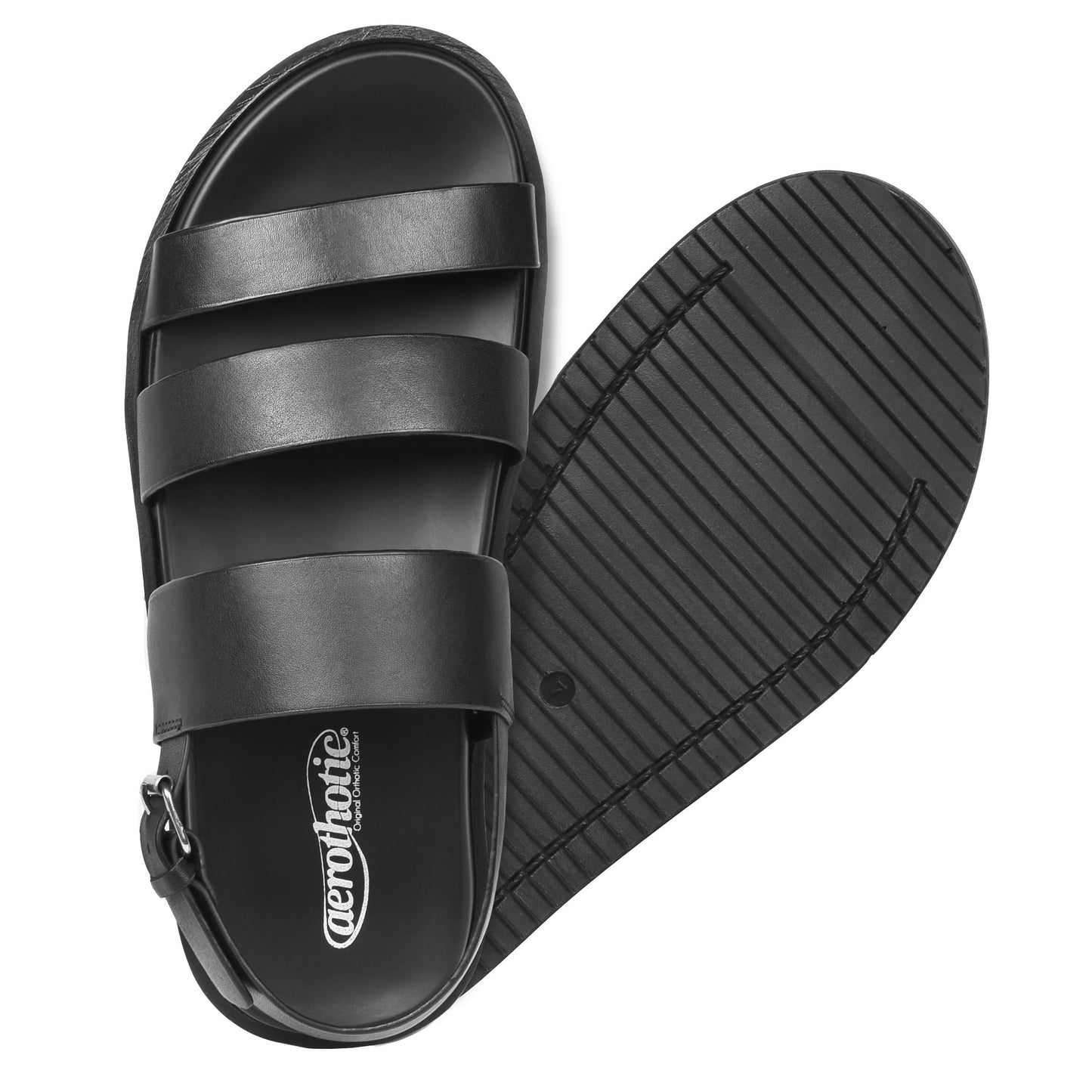 AEROTHOTIC Jethro Comfortable Straps Open Toe Slingback Sandals for Men – M2385