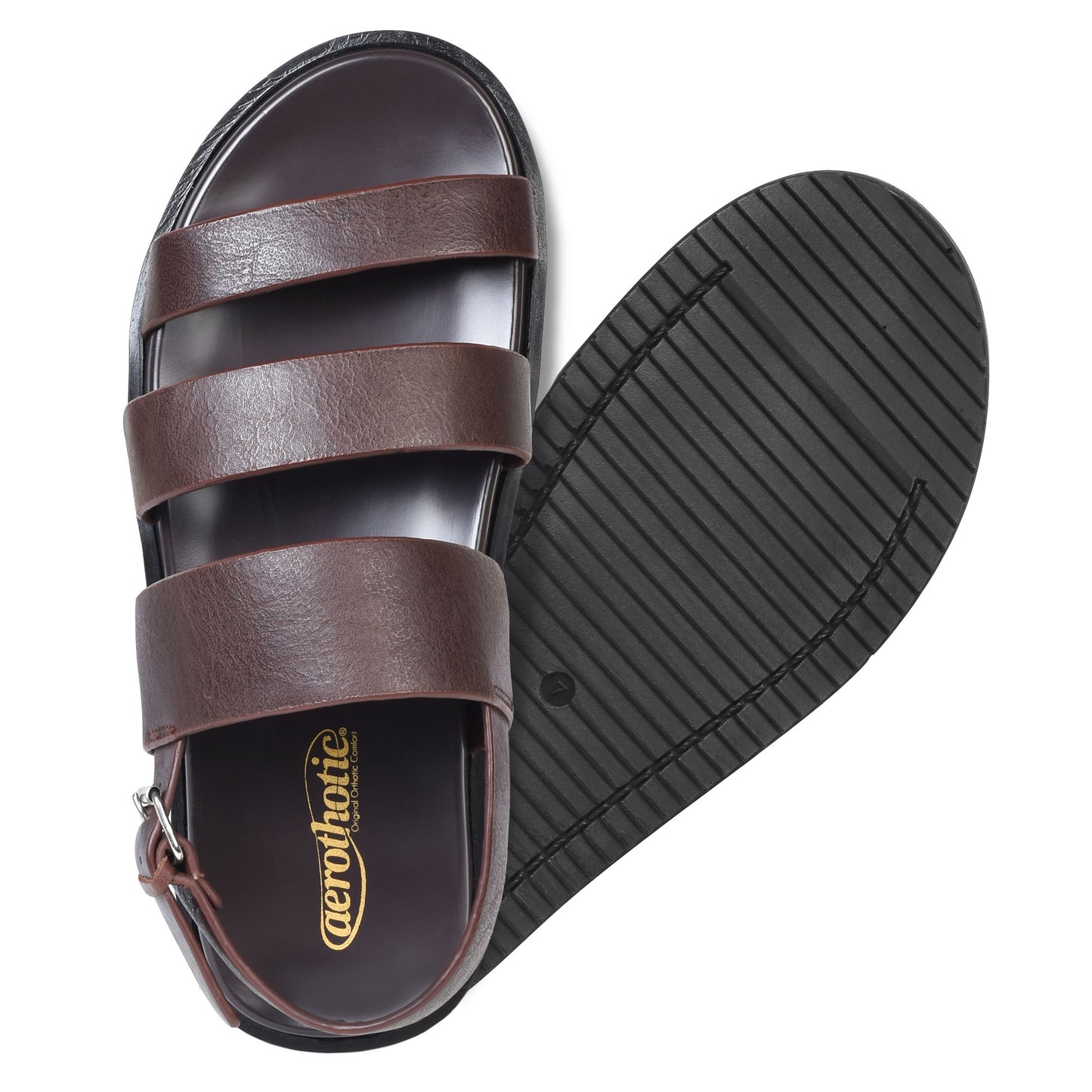 AEROTHOTIC Jethro Comfortable Straps Open Toe Slingback Sandals for Men – M2385