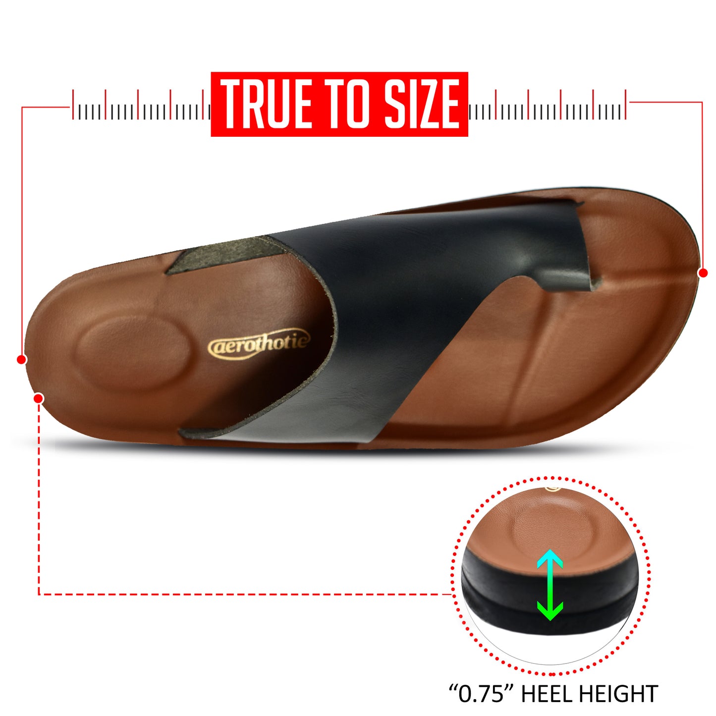 AEROTHOTIC Neritic Comfortable Slides For Women - Original Thailand Imported - L0628
