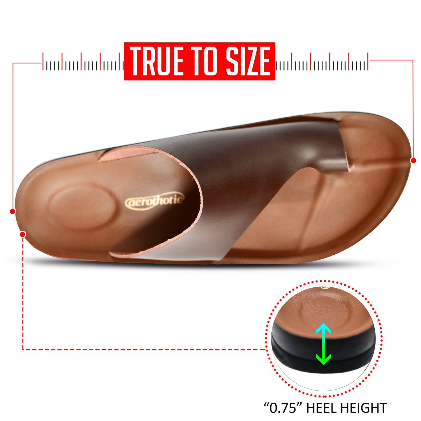 AEROTHOTIC Neritic Comfortable Slides For Women - Original Thailand Imported - L0628