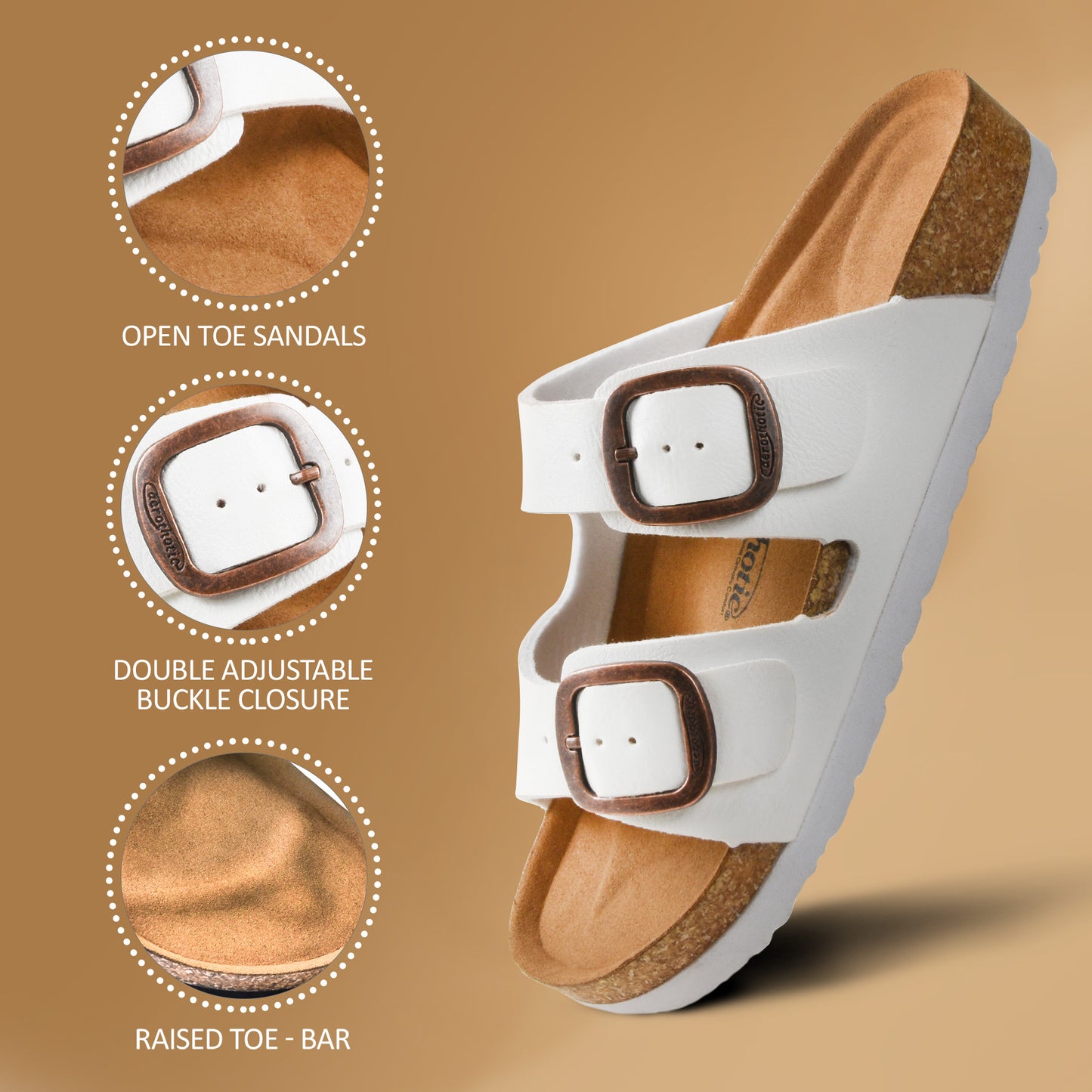 Aerothotic - Arete Unisex Slide Sandals - PU1107