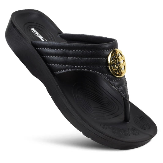 AEROTHOTIC Idelle Women’s Walking Summer Thong Sandals - Original Thailand Imported - L0360