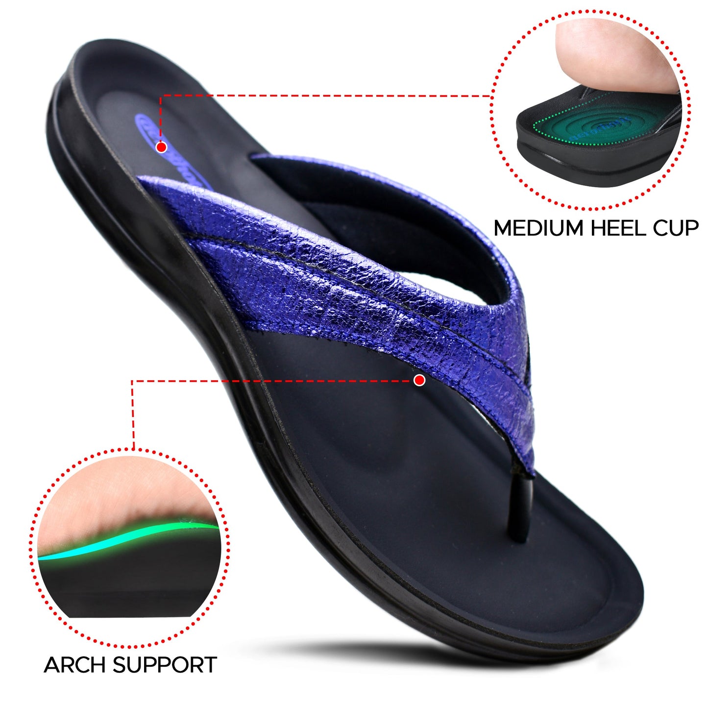 AEROTHOTIC Sela Comfortable Slides For Women - Original Thailand Imported - L1302