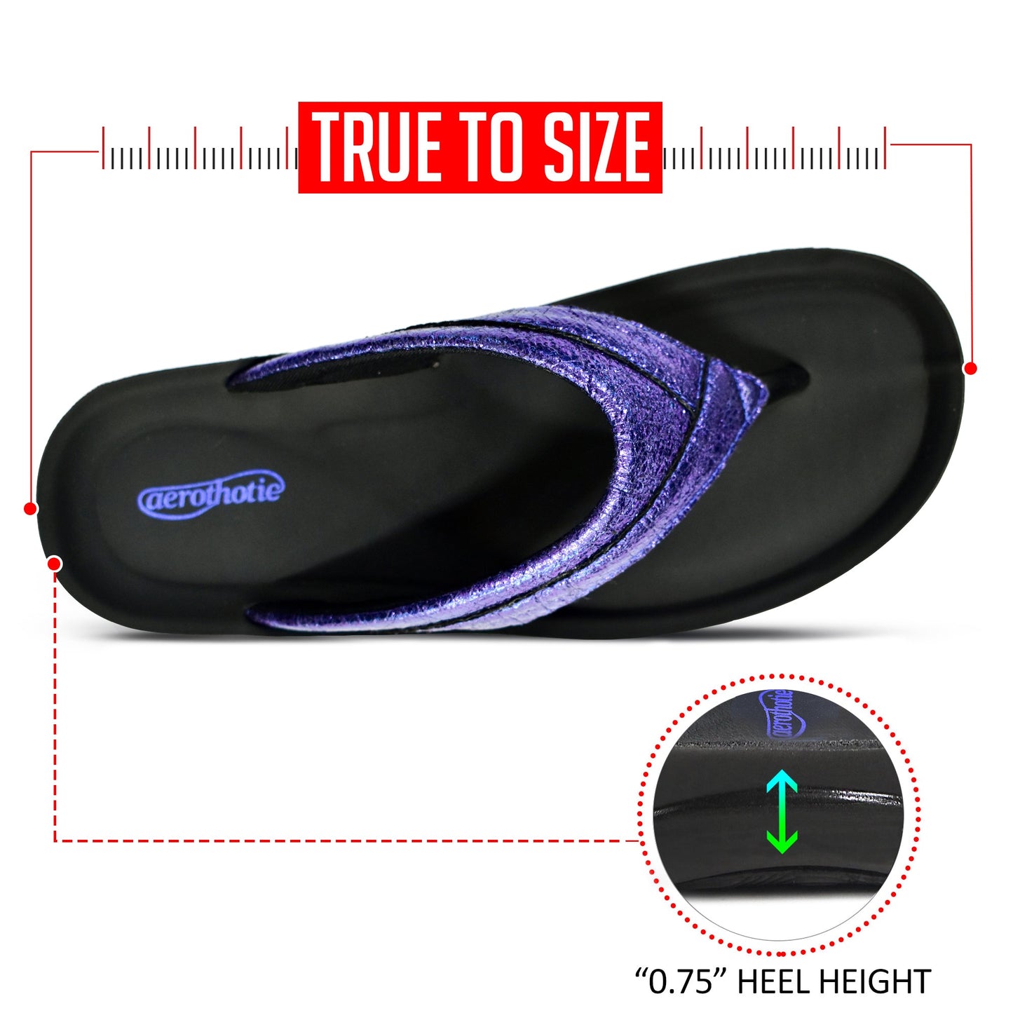 AEROTHOTIC Sela Comfortable Slides For Women - Original Thailand Imported - L1302
