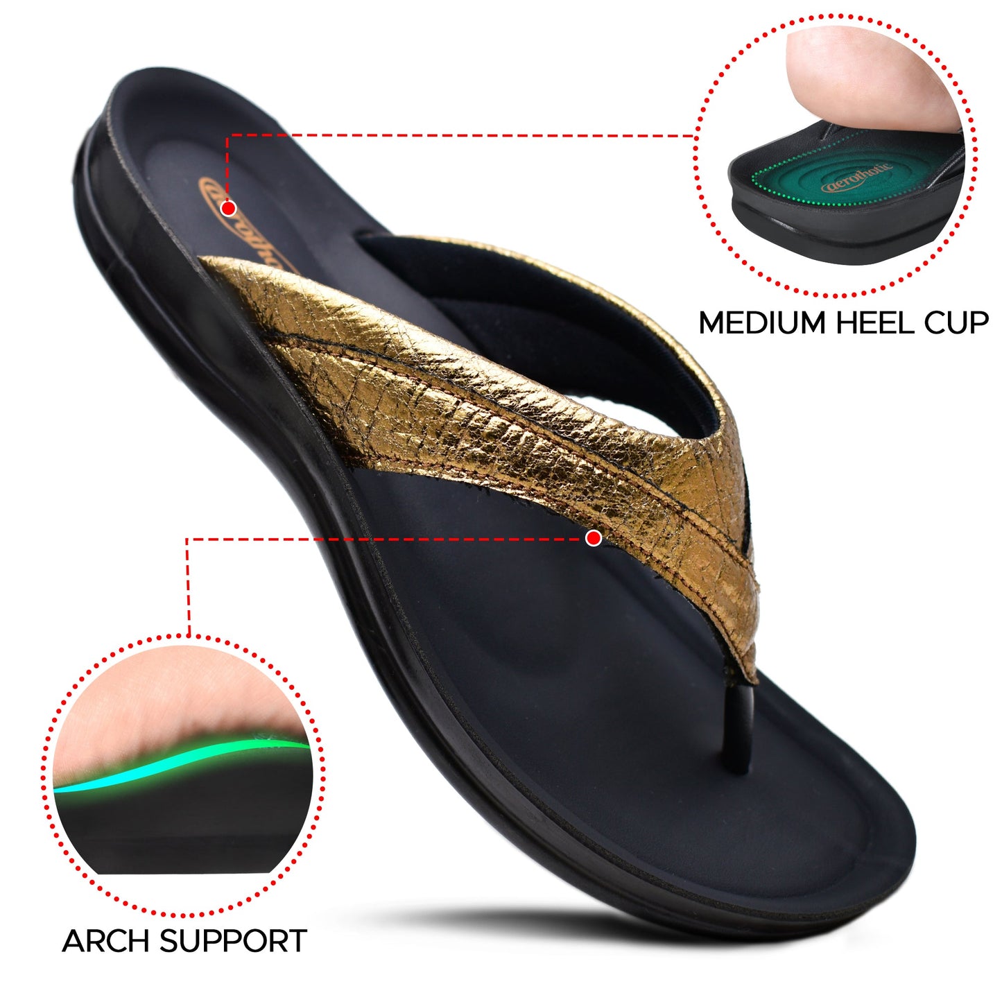 AEROTHOTIC Sela Comfortable Slides For Women - Original Thailand Imported - L1302