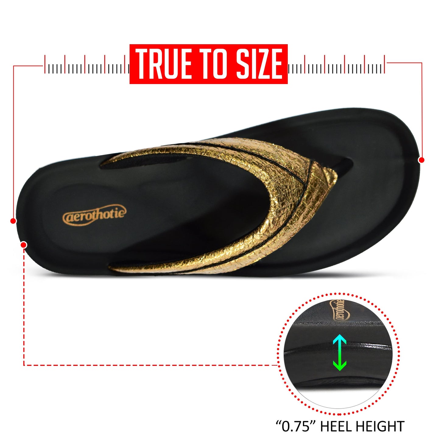 AEROTHOTIC Sela Comfortable Slides For Women - Original Thailand Imported - L1302