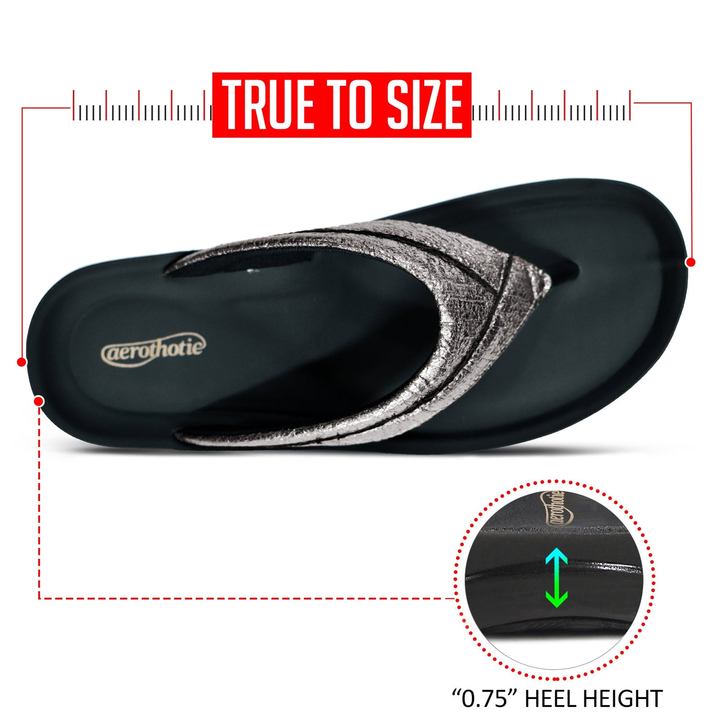 AEROTHOTIC Sela Comfortable Slides For Women - Original Thailand Imported - L1302