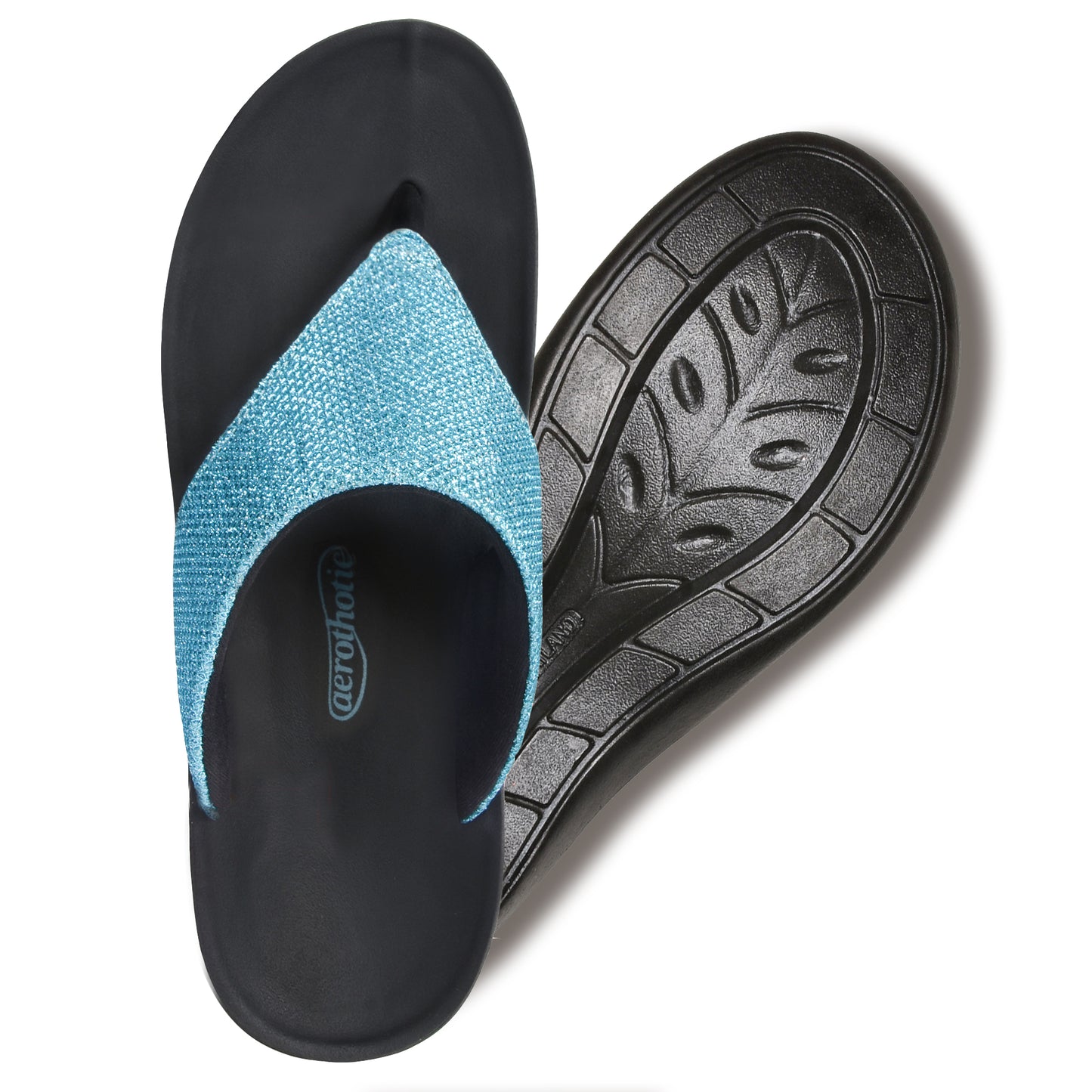 AEROTHOTIC Jewel Women's Casual Fancy Strap Flip Flops - Original Thailand Imported - L0804