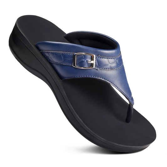 Aerothotic Mirage Women's Orthopedic Platform Flip Flops - L0805