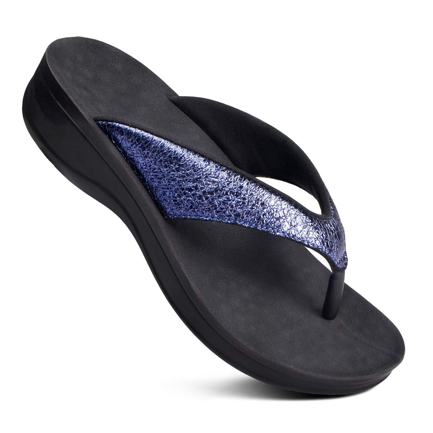 AEROTHOTIC Sequin Women's Casual Fashion Flip Flops - Original Thailand Imported - L0809