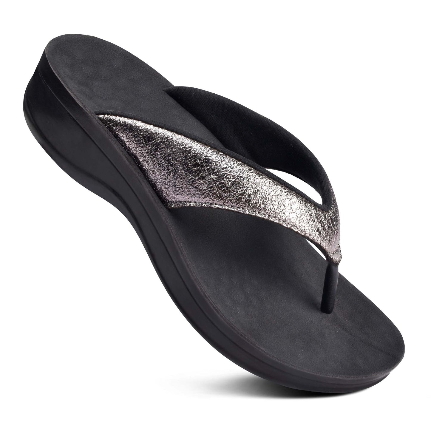 AEROTHOTIC Sequin Women's Casual Fashion Flip Flops - Original Thailand Imported - L0809