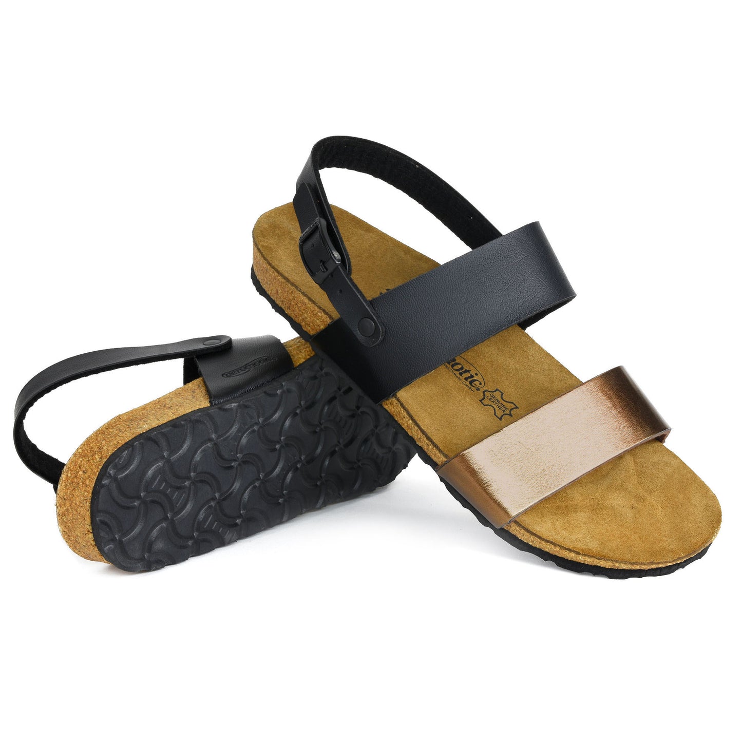 AEROTHOTIC - Arisi Strappy Footbed Leather Sandals for Women - PC1101