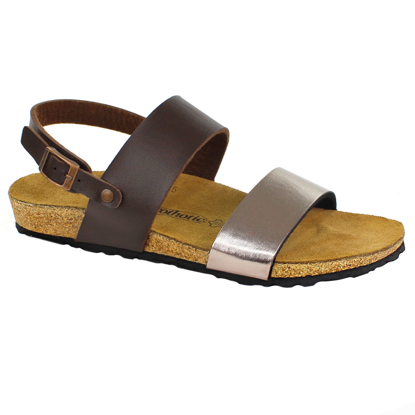 AEROTHOTIC - Arisi Strappy Footbed Leather Sandals for Women - PC1101