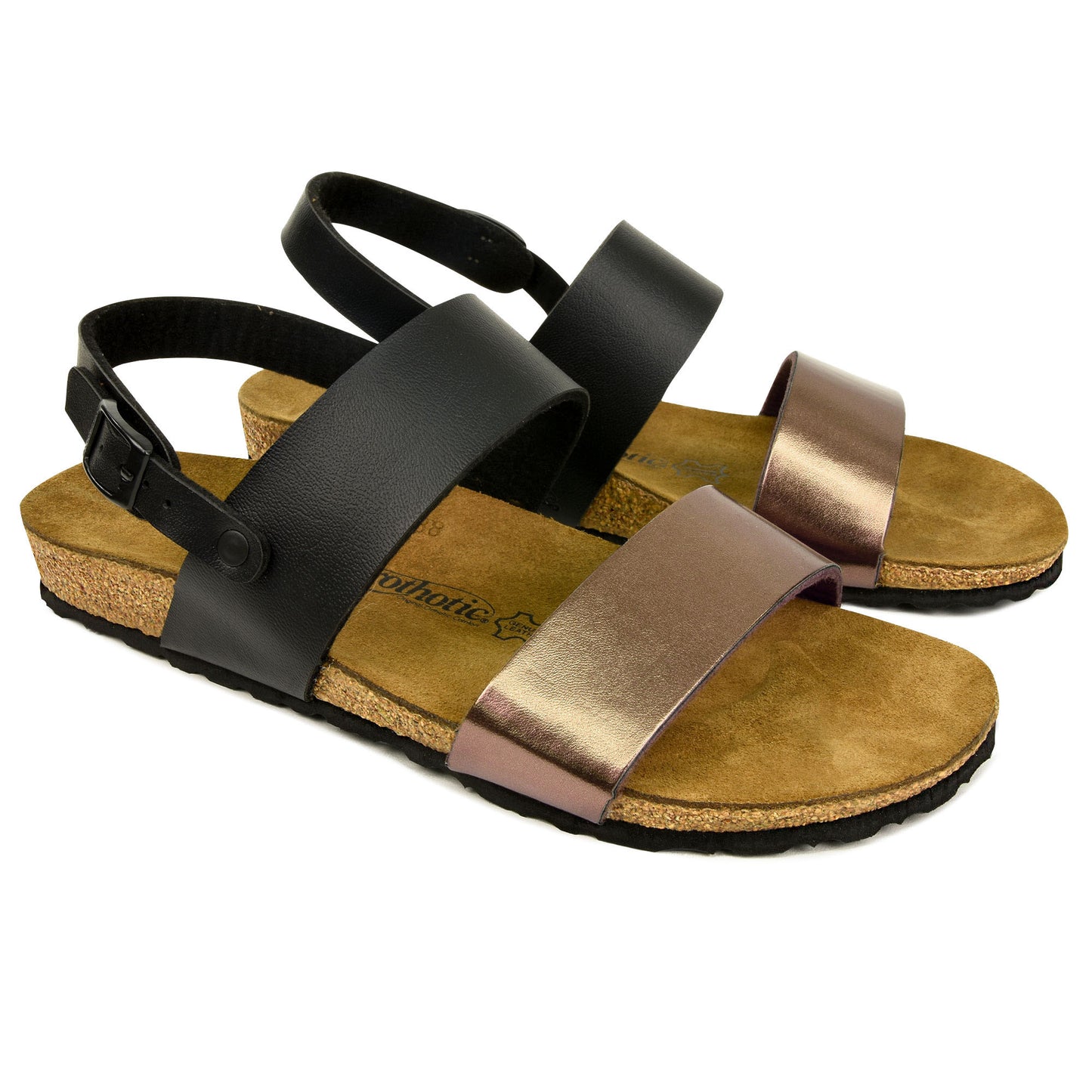 AEROTHOTIC - Arisi Strappy Footbed Leather Sandals for Women - PC1101