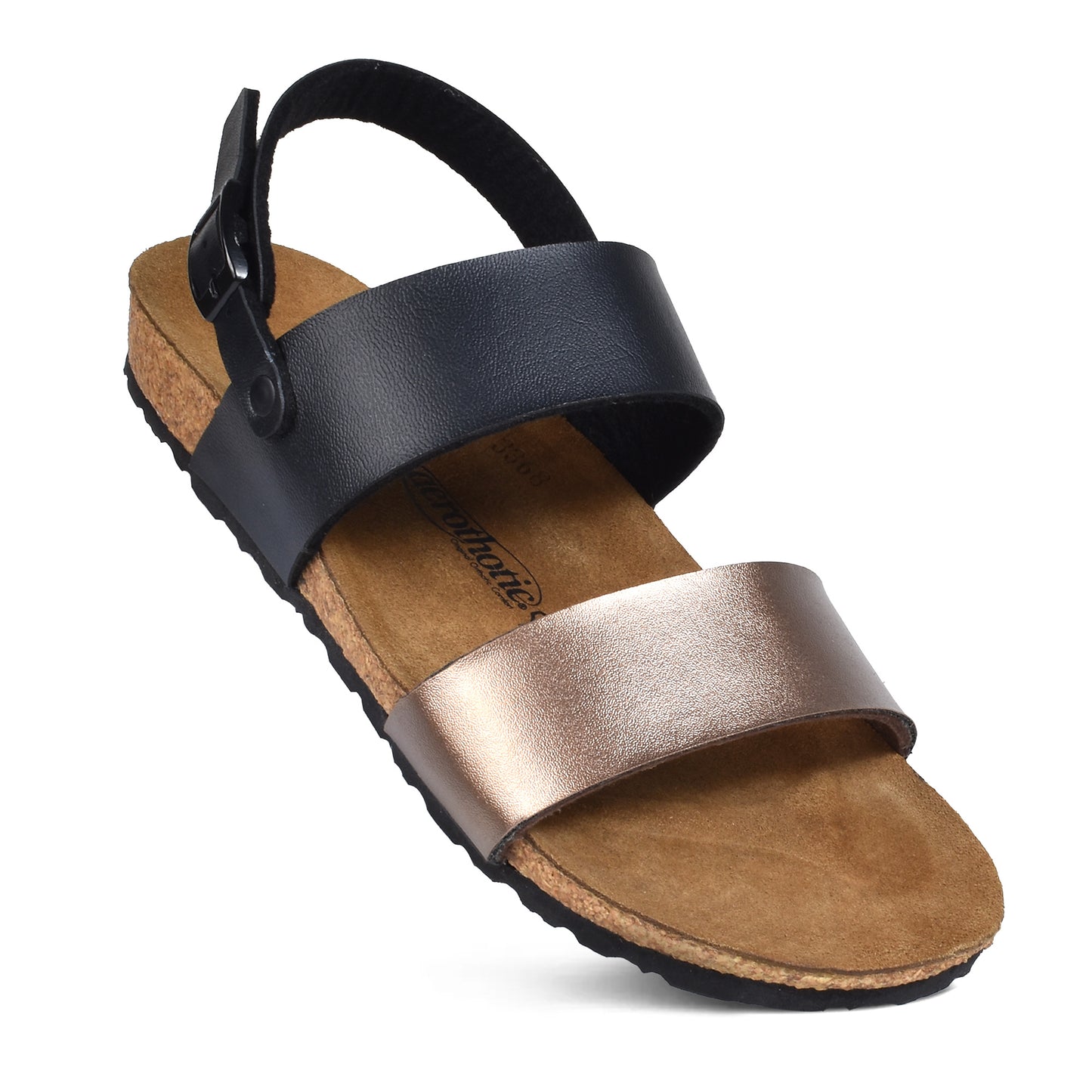 AEROTHOTIC - Arisi Strappy Footbed Leather Sandals for Women - PC1101