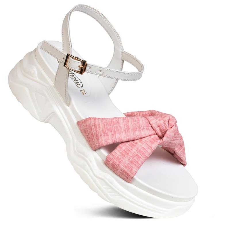 Aerothotic Terra Knot High Heel Women Wedge Sandals - P9301