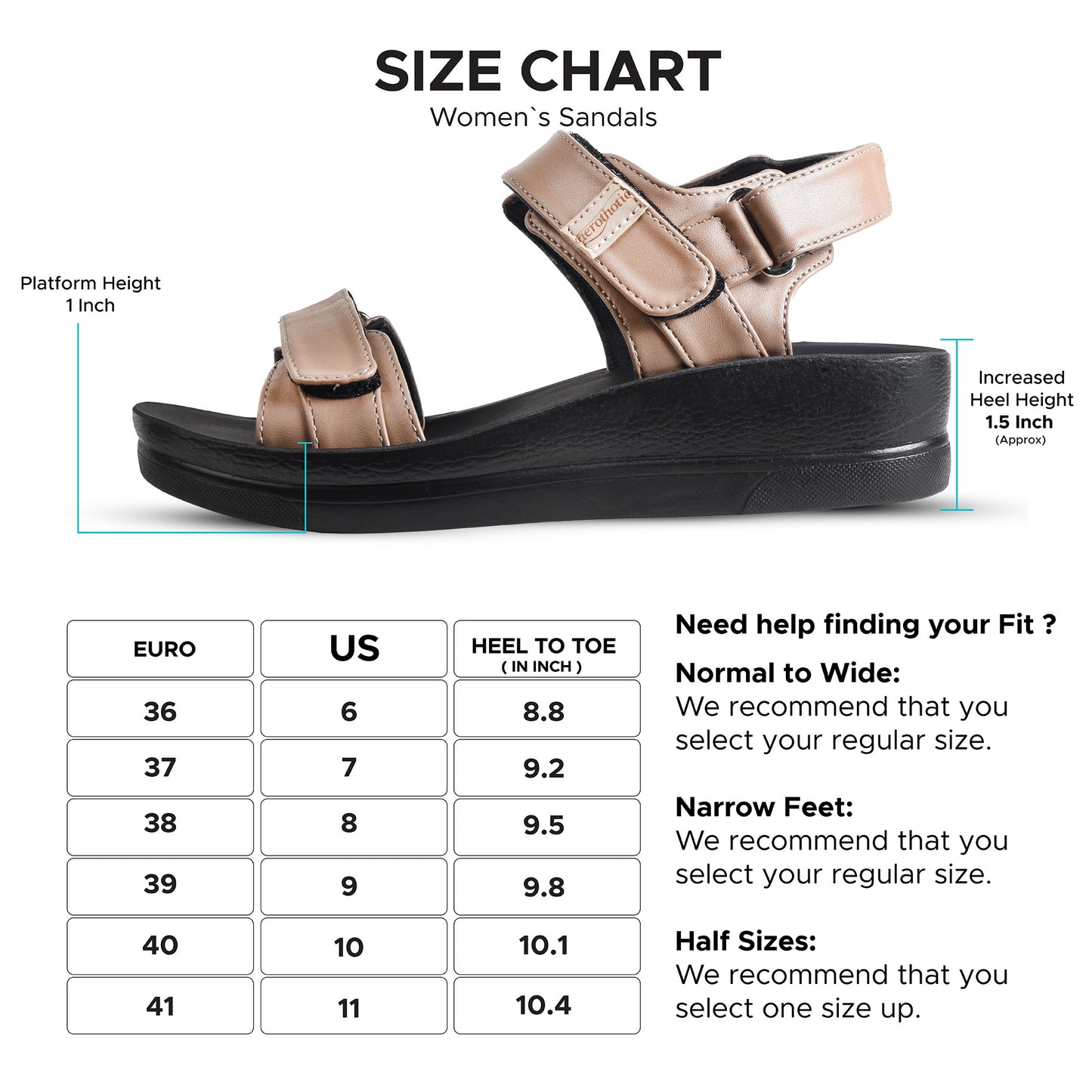 Aerothotic Veridian Women Sandal - L1423