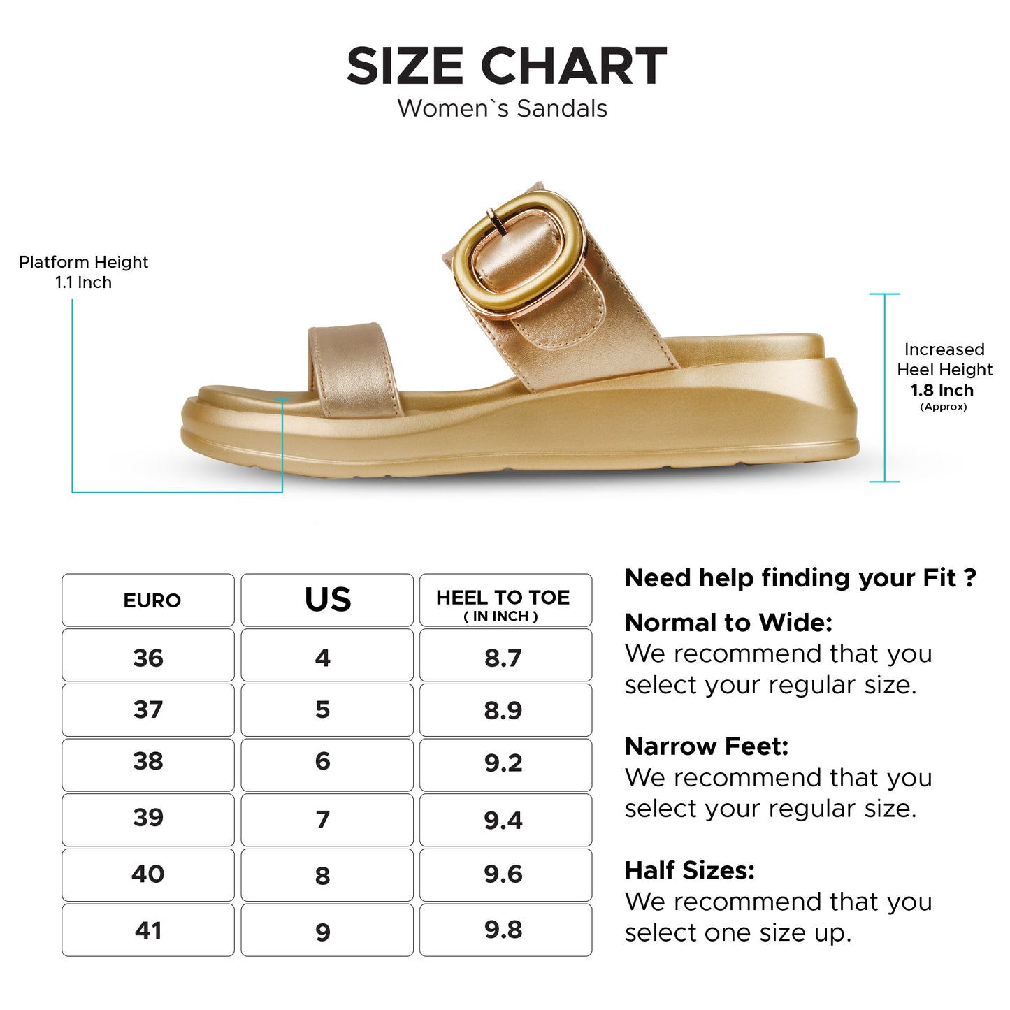Aerothotic Luna Comfortable Women's Sandals - P2301