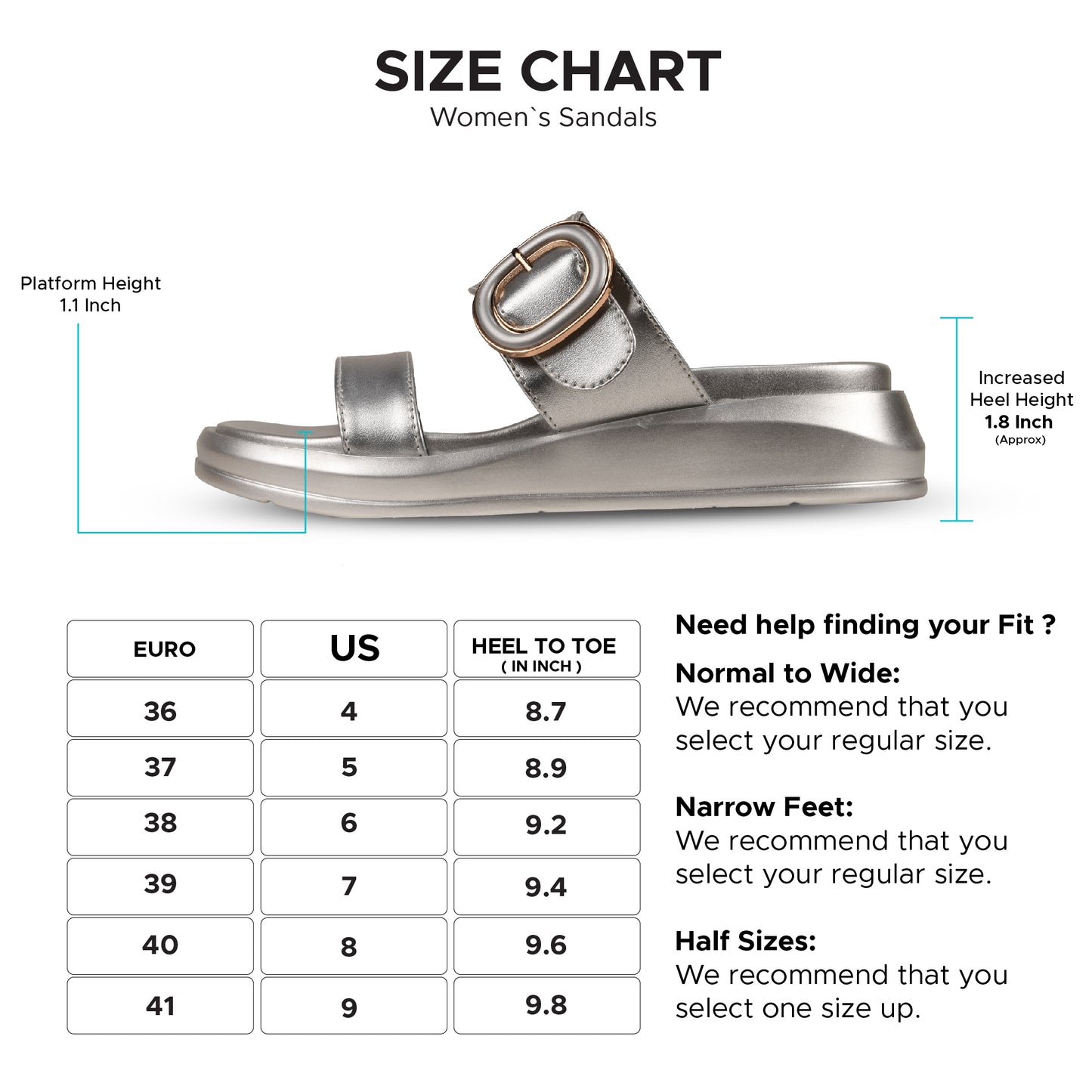 Aerothotic Luna Comfortable Women's Sandals - P2301