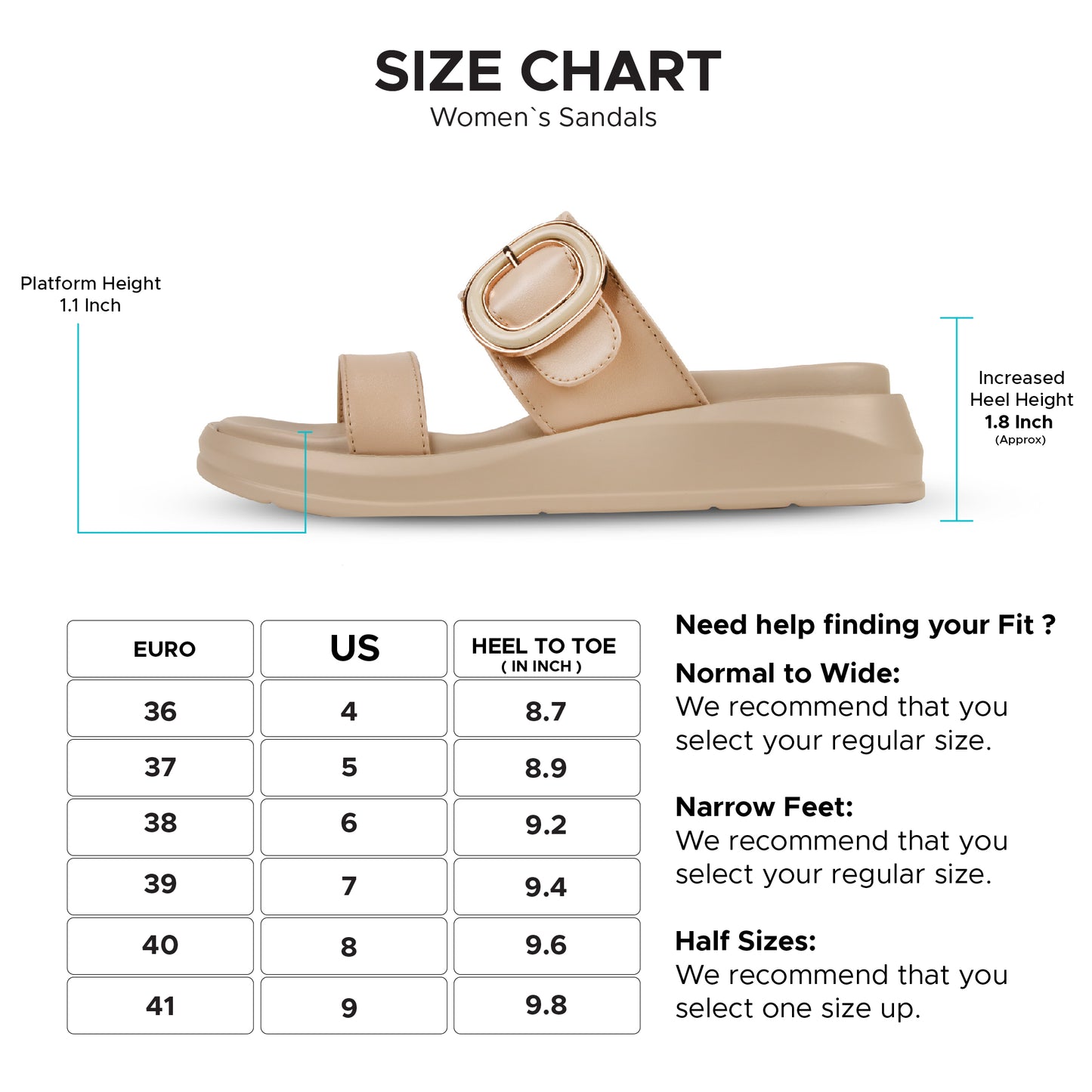 Aerothotic Luna Comfortable Women's Sandals - P2301