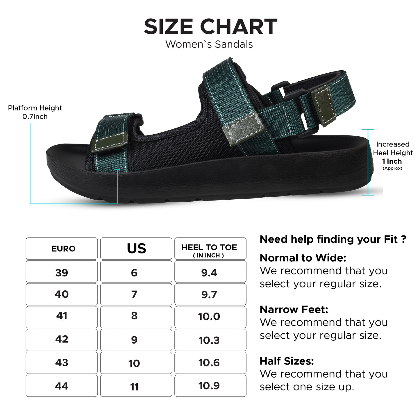 Aerothotic Adventurer Dual Adjustable Strap Sandals - M1806