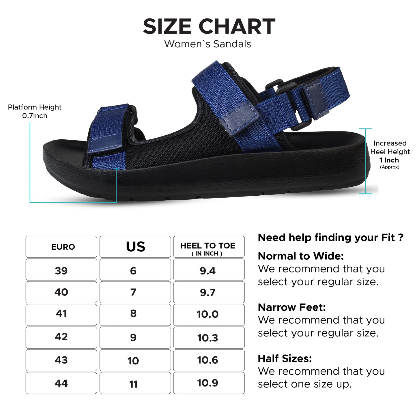 Aerothotic Adventurer Dual Adjustable Strap Sandals - M1806