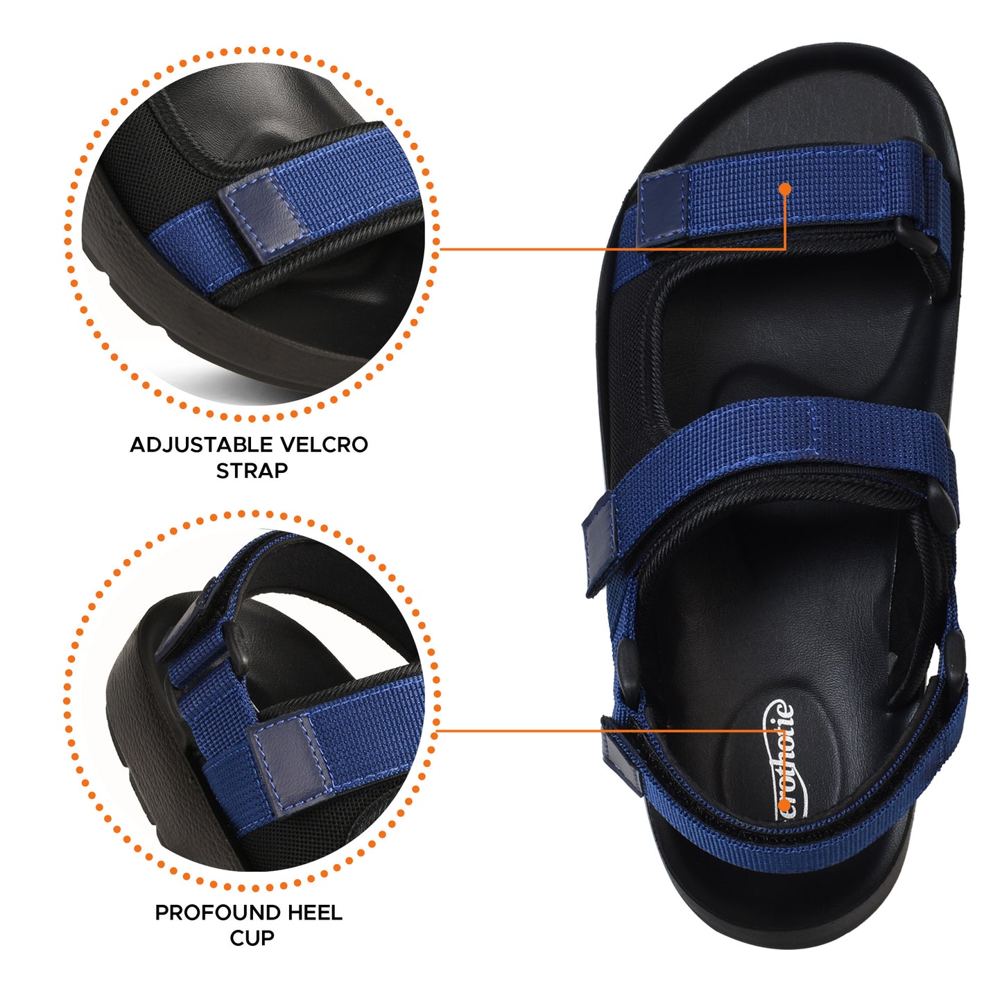 Aerothotic Adventurer Dual Adjustable Strap Sandals - M1806