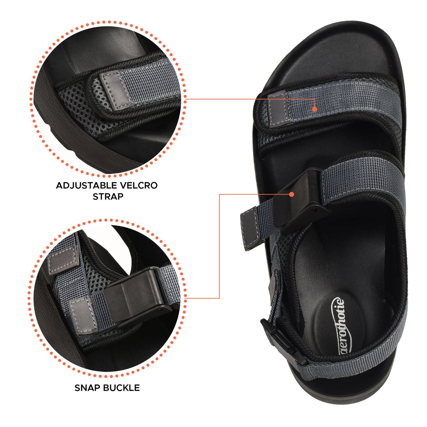 Aerothotic Zenith Mens Sandals - M1809