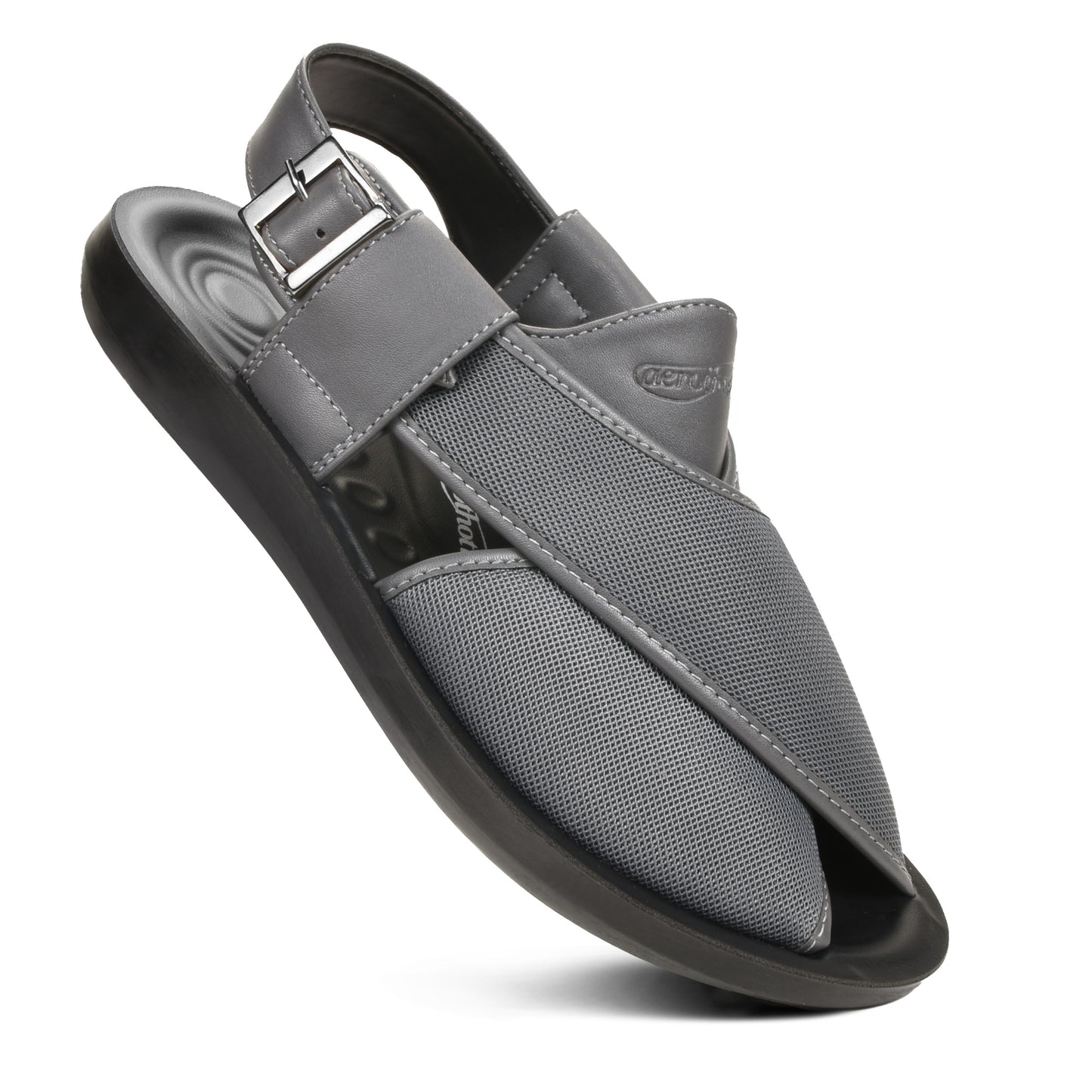 AEROTHOTIC Ansel Synthetic Leather Gents Peshawari Sandals – Original Thailand Imported – M1114