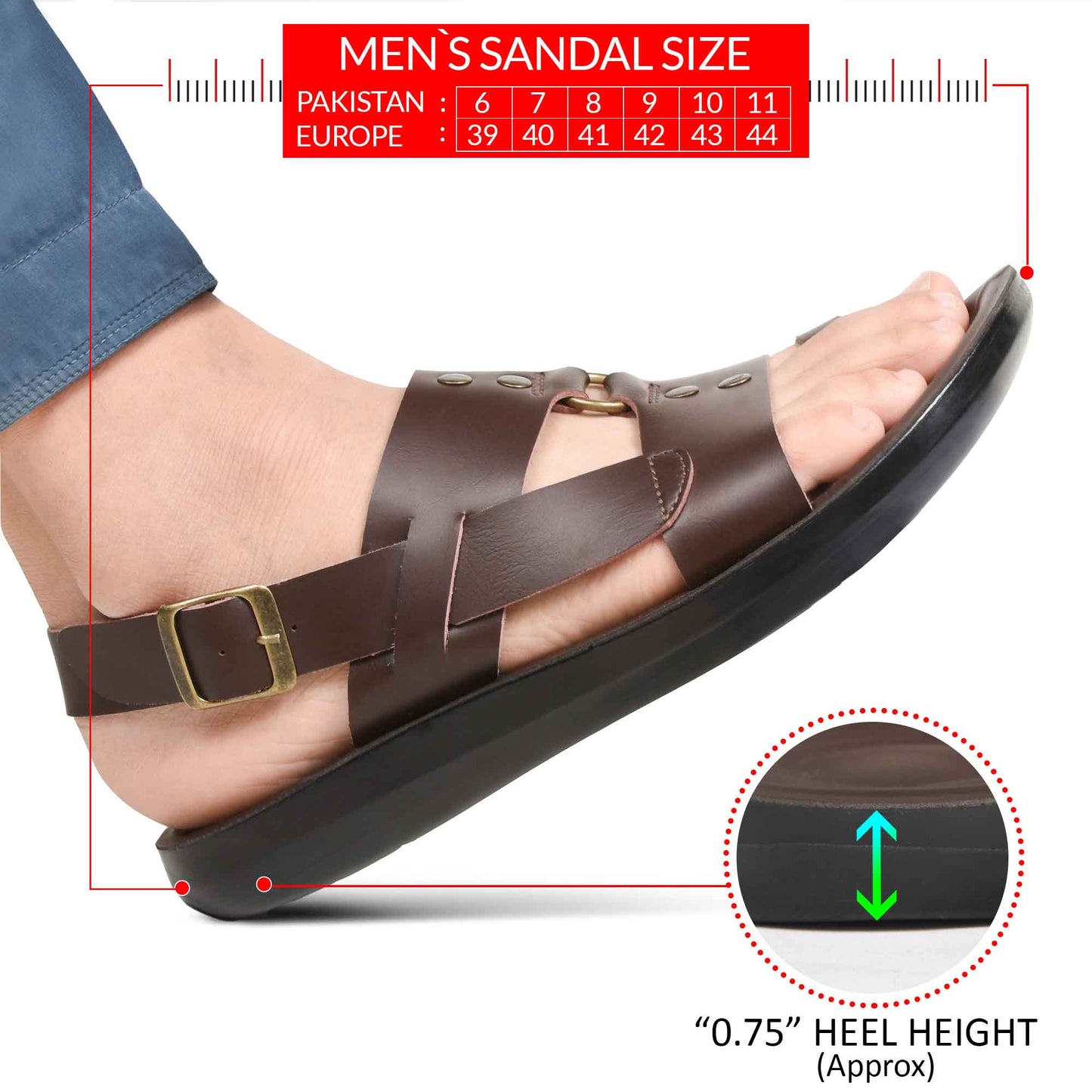 AEROTHOTIC Meir Comfortable Casual Sandals for Men – Original Thailand Imported – M1113