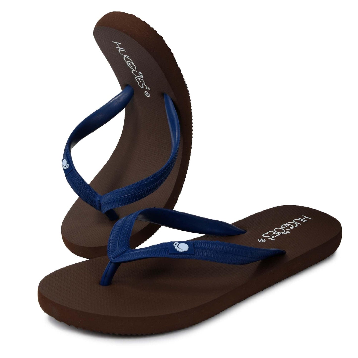 Huggoes by Aerothotic - Earthy Unisex Flip Flops Slippers - Original Thailand Imported - BR1/SN1