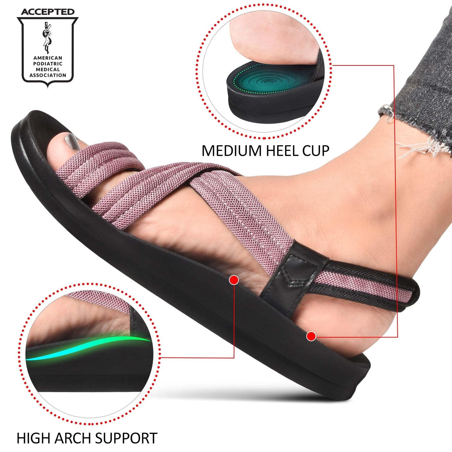 AEROTHOTIC Hadal Slingback Sandals - Original Thailand Imported - L0617
