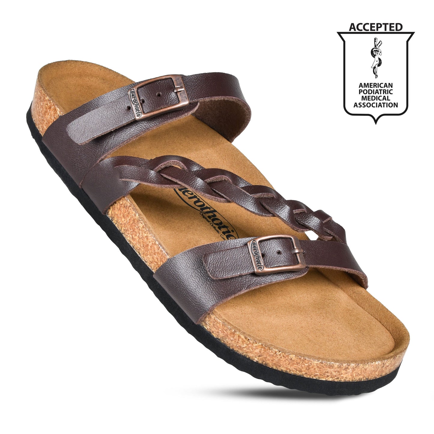 PU1103-Aerothotic-Women-Brown-Viking-Cork-Buckle