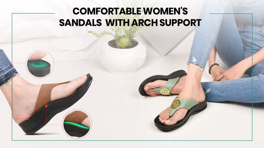 Comfortable Women's Sandals with Arch Support