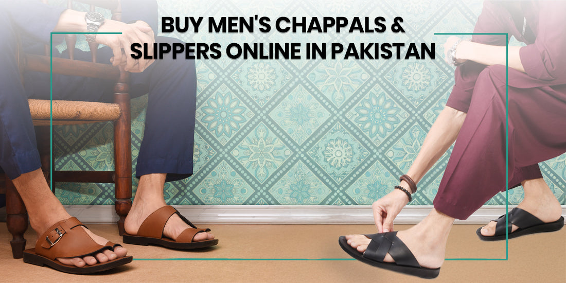 Buy Men's Chappals & Slippers Online in Pakistan
