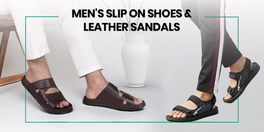 Men's Slip-On Shoes & Leather Sandals