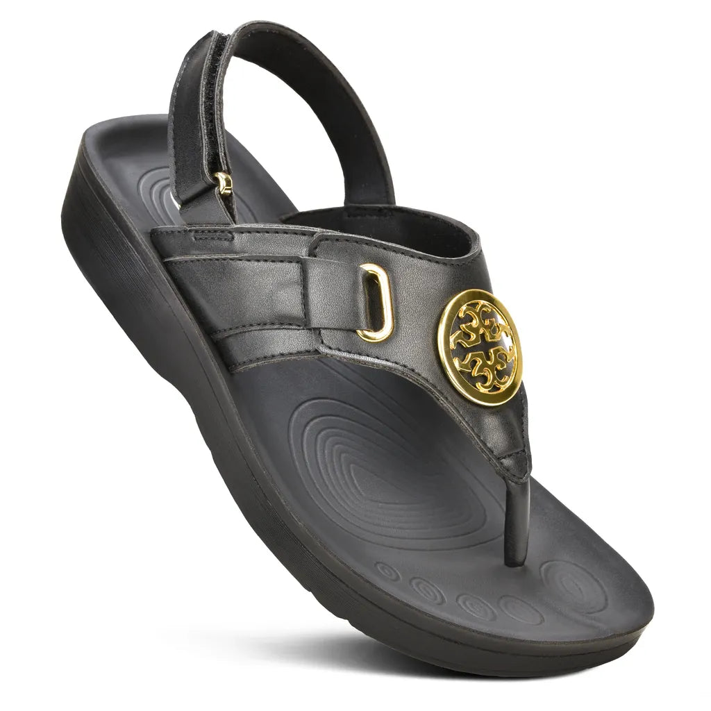 AEROTHOTIC Cait Casual Fashion Slingback Sandals for Women - Original Thailand Imported - L0363