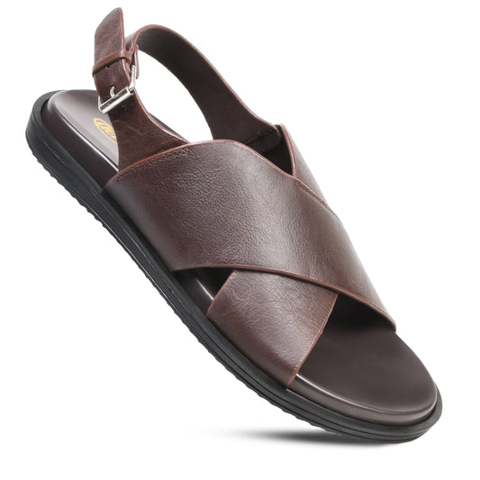AEROTHOTIC Alvis Adjustable Pin Buckle Strap Open Toe Sandals for Men â M2766