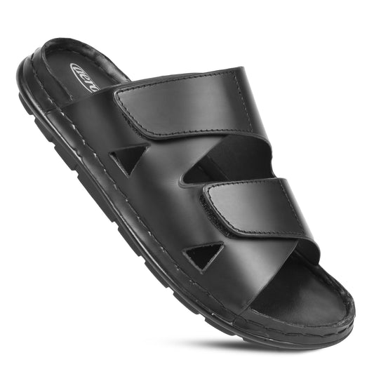 AEROTHOTIC Lorcan Men’s Adjustable Velcro Strap Open Toe Sandals – Original Thailand Imported – M2848