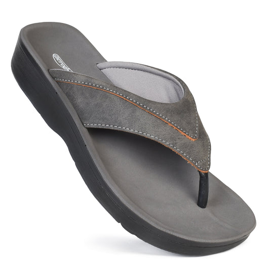 Aerohthoic Tera Casual Comfortable Arch Supportive Women’s Flip Flops - L0369