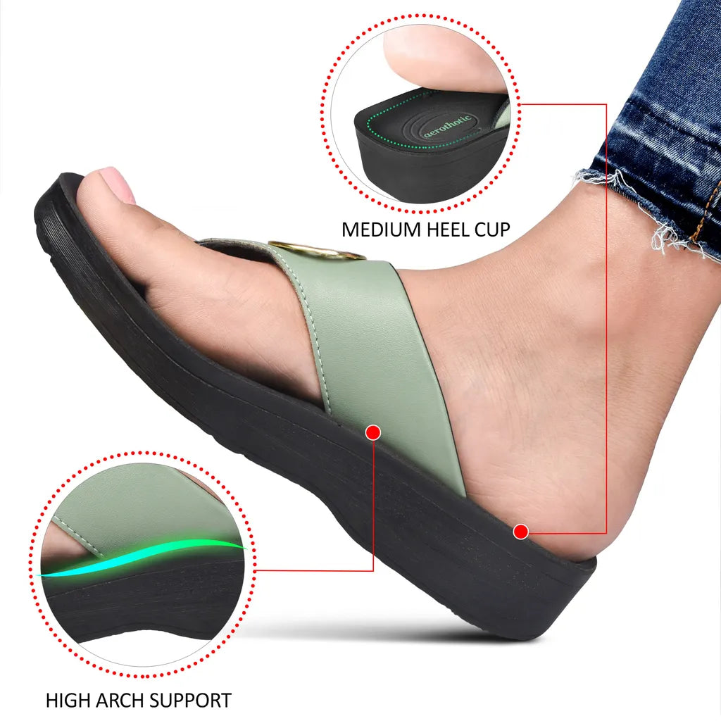 AEROTHOTIC Hazel Women Thong Sandals - Original Thailand Imported - L0341