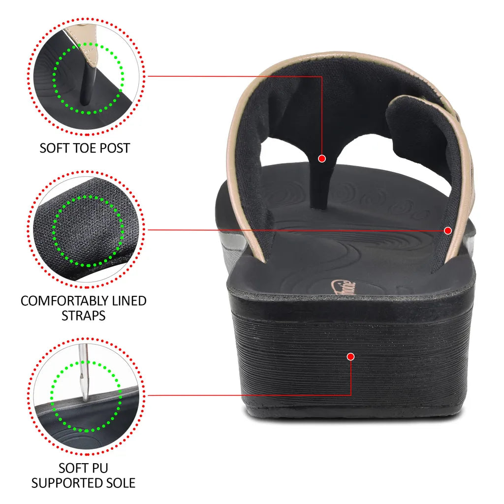 AEROTHOTIC Hazel Women Thong Sandals - Original Thailand Imported - L0341