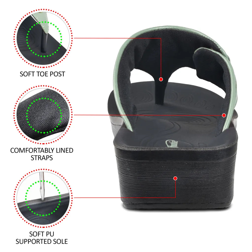 AEROTHOTIC Hazel Women Thong Sandals - Original Thailand Imported - L0341