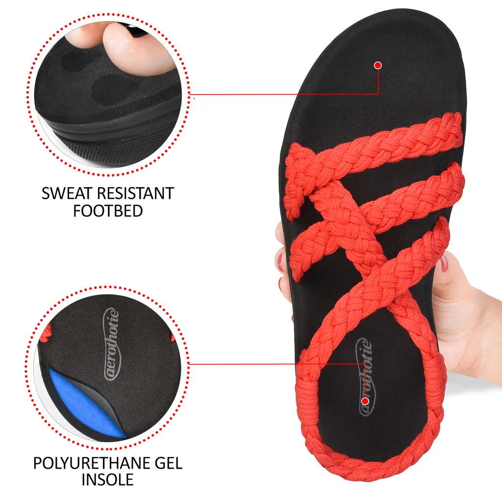 AEROTHOTIC Maris Arch Support Women’s Slingback Sandals - Original Thailand Imported - L1010