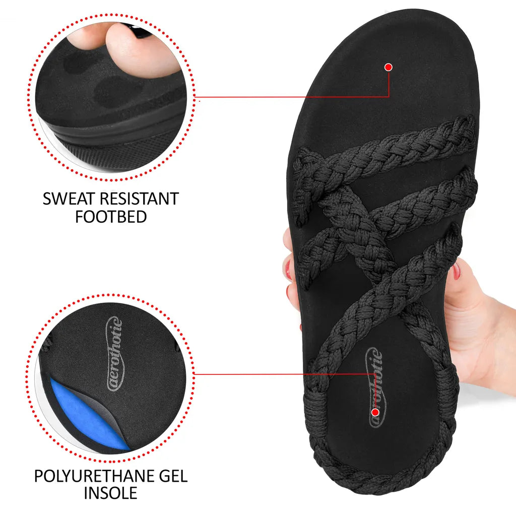 AEROTHOTIC Maris Arch Support Women’s Slingback Sandals - Original Thailand Imported - L1010