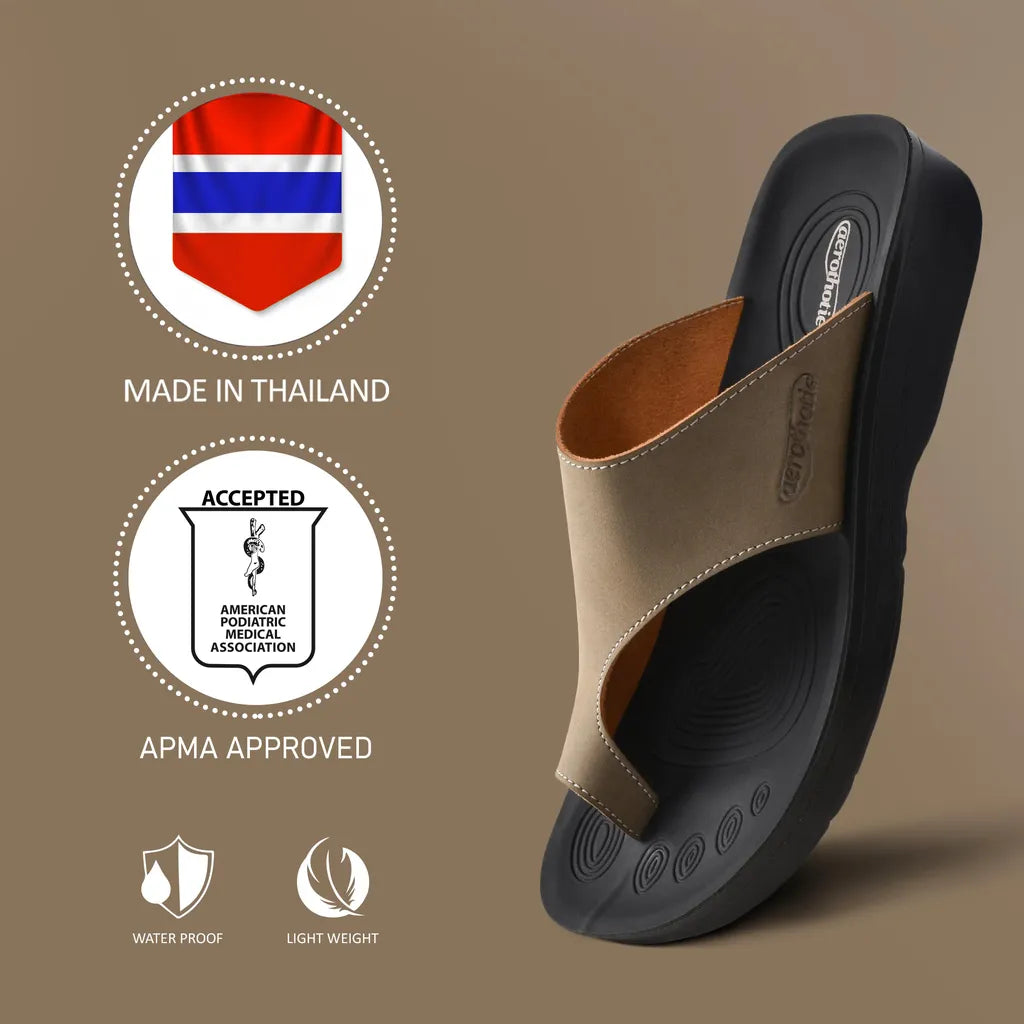 AEROTHOTIC Regan Comfortable Split Toe Womens Sandals - Original Thailand Imported - L0344